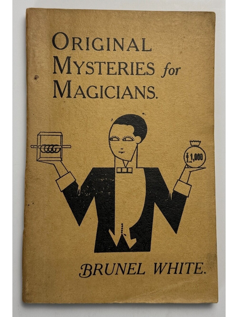 Original Mysteries for Magicians. White Magic Tricks Illusions Illusion PB